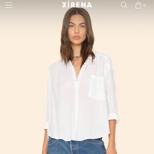 Xírena White Jordy Shirt